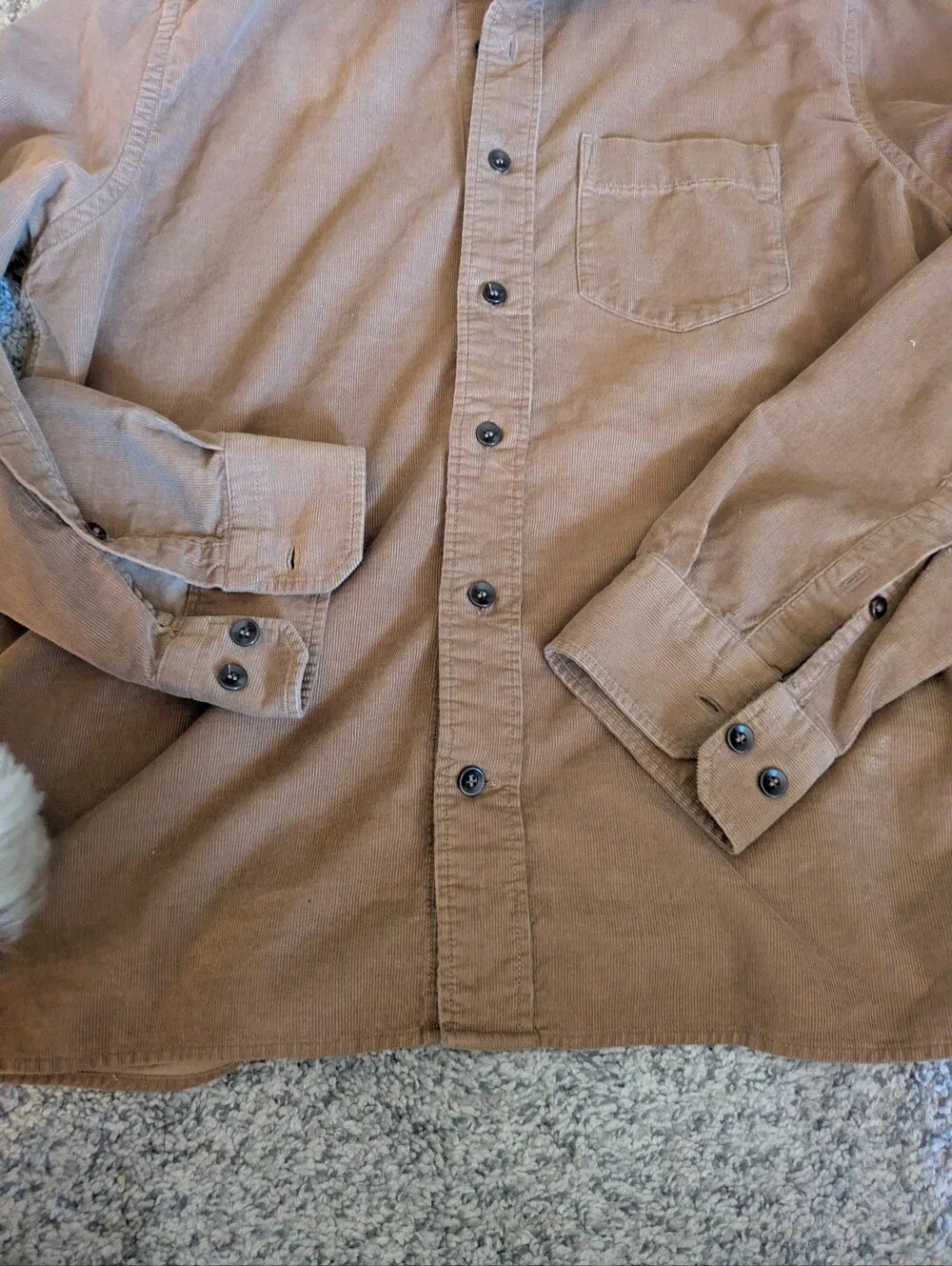 Banana Republic Standard Fit Lightweight Corduroy Shirt